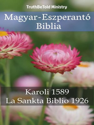 cover image of Magyar-Eszperantó Biblia